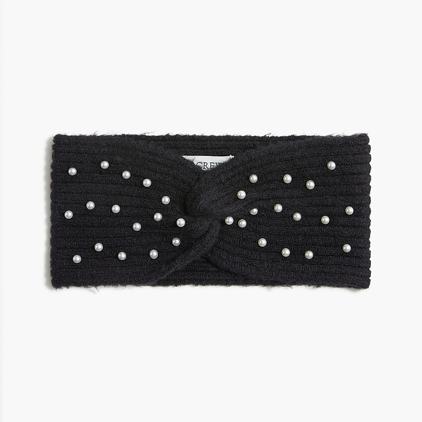 Knotted twist headband in extra-soft yarn | J.Crew Factory