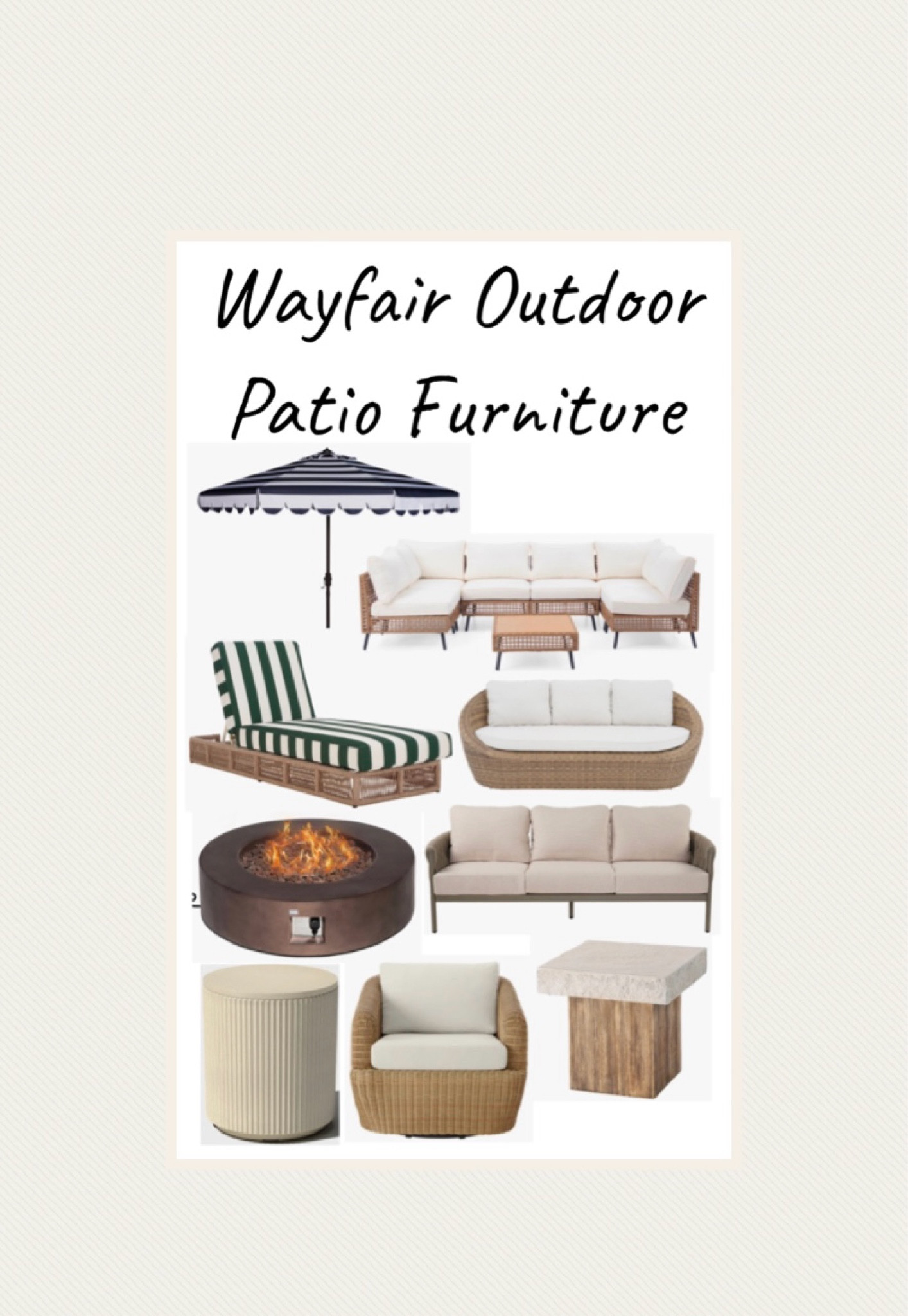 Gorgeous outdoor patio furniture still on major sale with @Wayfair 👏

#patio #outdoor 

#LTKHome #LTKSeasonal