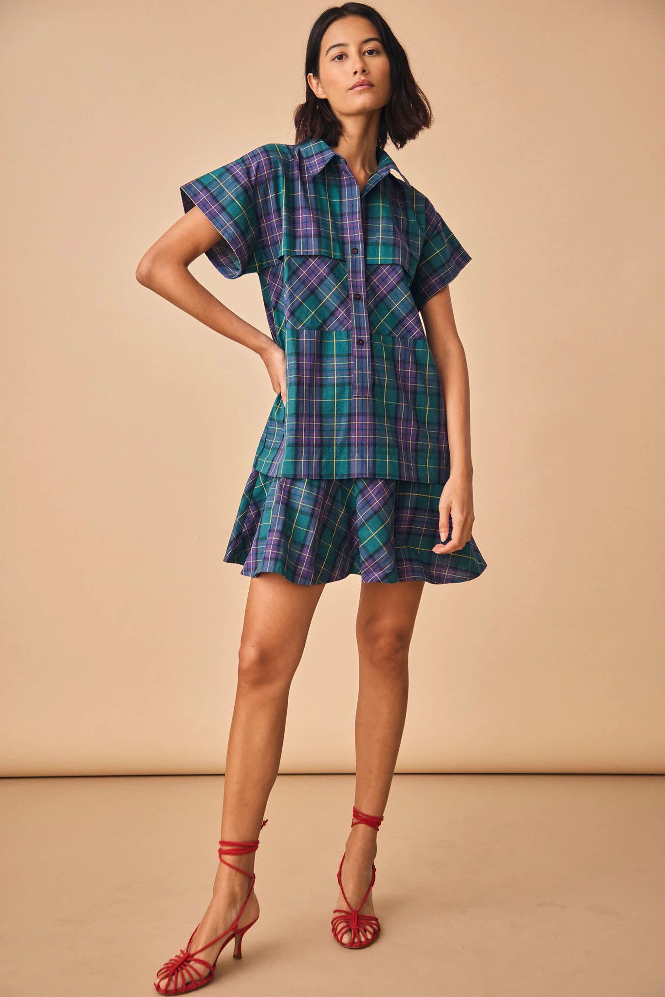 Addison Dress | Shirt Dress | Hunter Bell | Hunter Bell