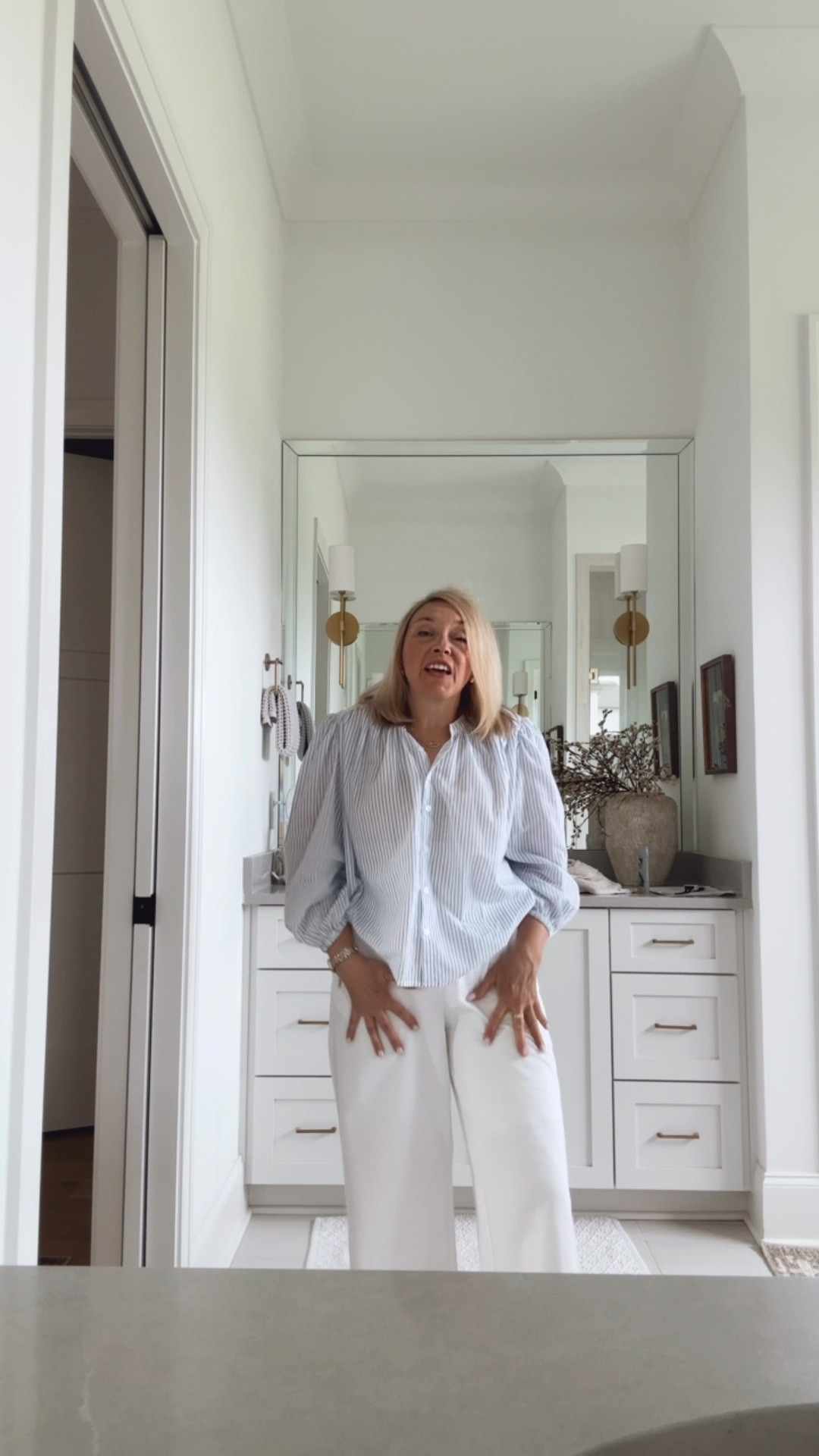 Love the fit on these faux linen pants @Target

#LTKmorningroutine #LTKOver40 #LTKMidsize