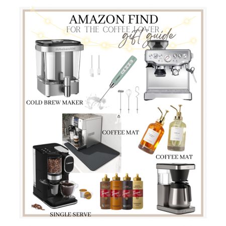amazon for the coffee lover finds. a lot of these are on sale  

#LTKhome #LTKGiftGuide #LTKsalealert