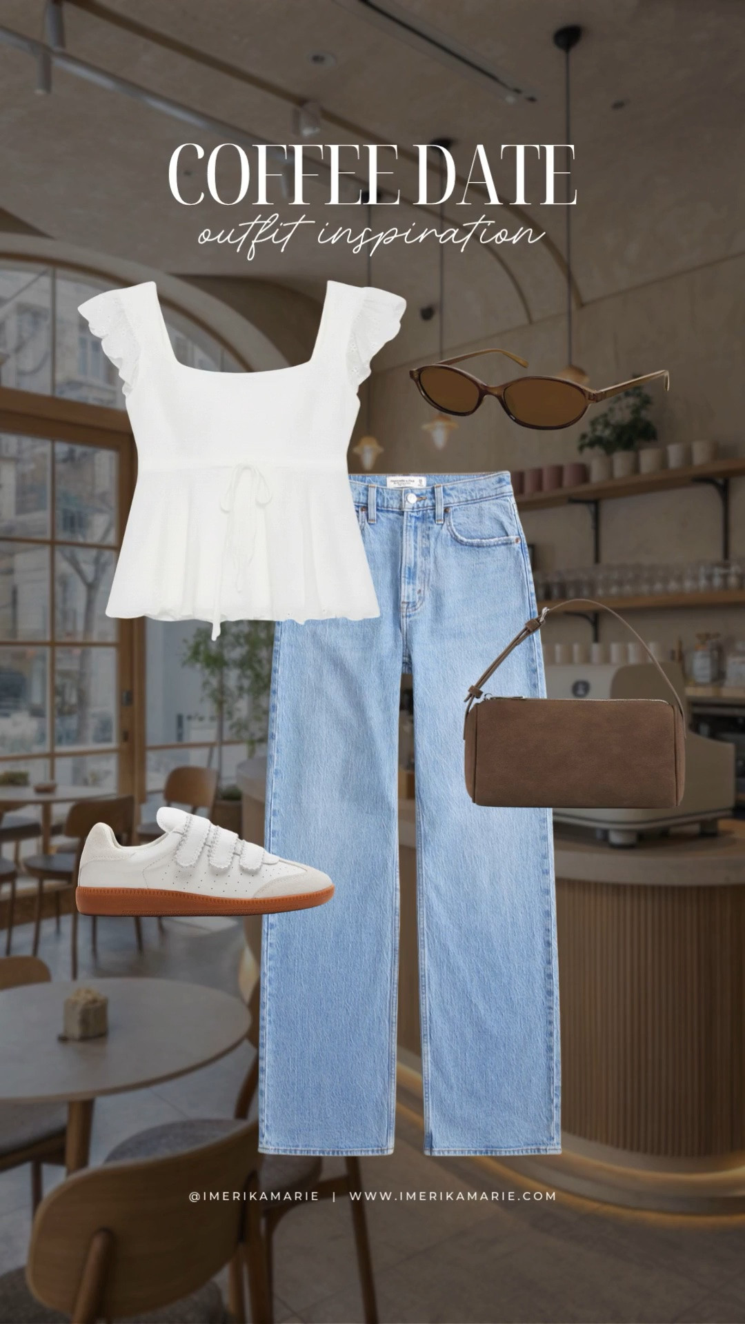 Coffee Date Outfit ☕️

white top and jeans, with white sneakers

#LTKootd #LTKPetite #LTKMidsize