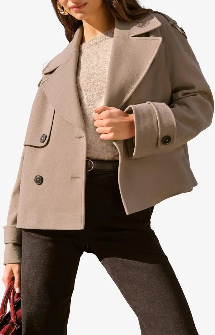 Cropped Trench Coat | Nordstrom