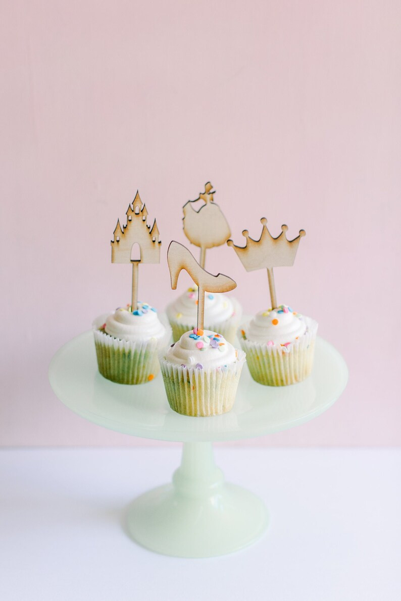 Set of Princess Cupcake Toppers  Cupcake Toppers  Princess | Etsy | Etsy (US)