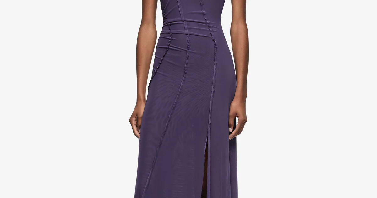 DELILA ASYM DRESS - AMETHYST | Bec & Bridge (Global)