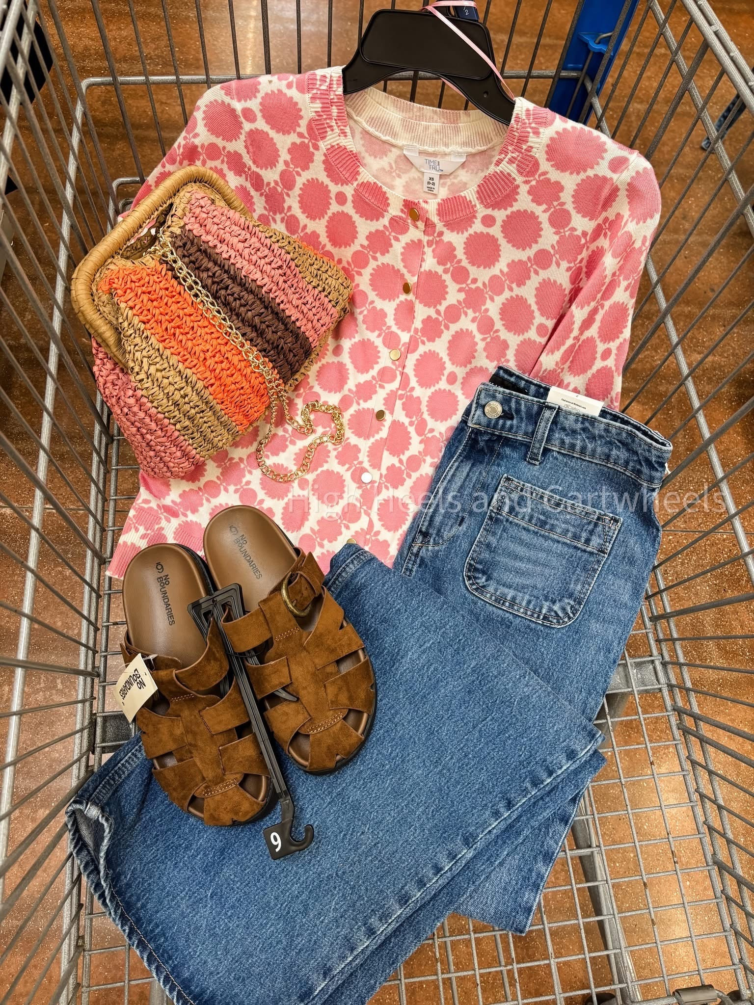 New cardigan from Walmart! Perfect summer colors.