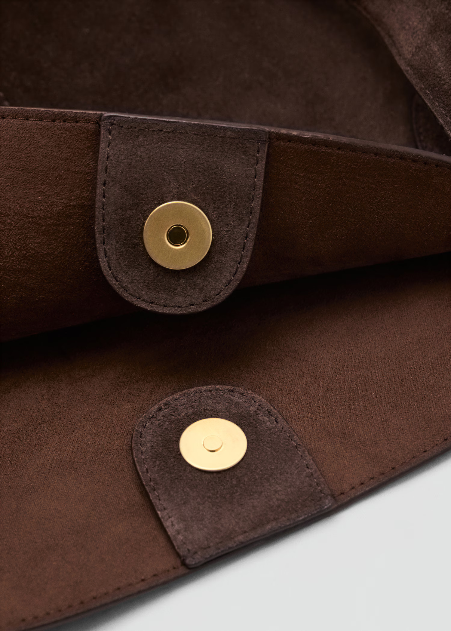 Suede shopper bag - Women | MANGO United Kingdom | MANGO (UK)