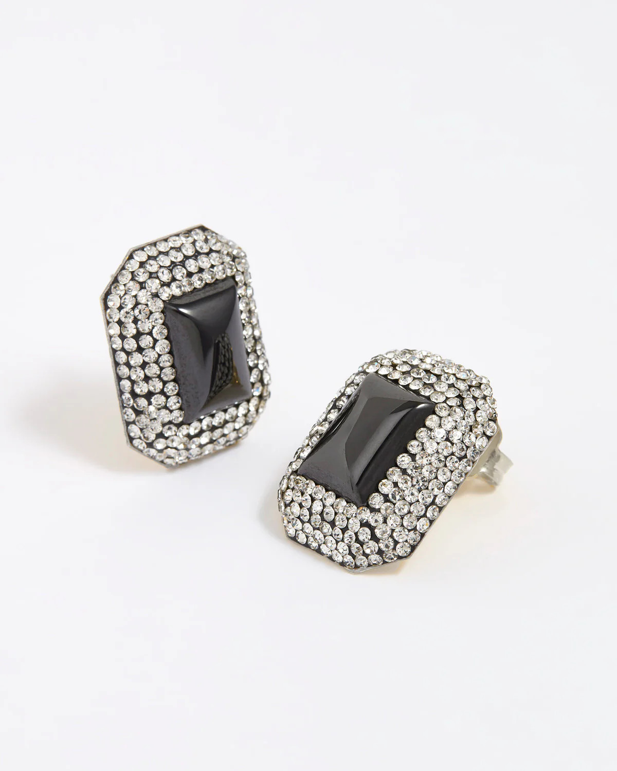 Onyx Stud Earrings | Soru Jewellery