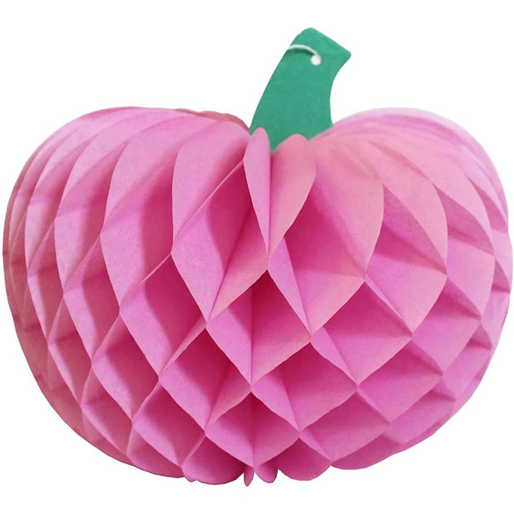 Honeycomb Tissue Paper Pumpkin, 10" - Dusty Rose | Shop Sweet Lulu