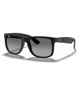 Polarized Sunglasses, RB4165 Justin Gradient | Macy's