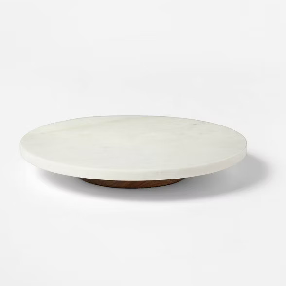 14" Marble Lazy Susan White - Threshold™ | Target