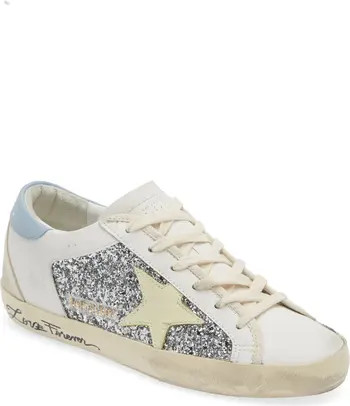 Super-Star Glitter Bio Based Low Top Sneaker (Women) | Nordstrom