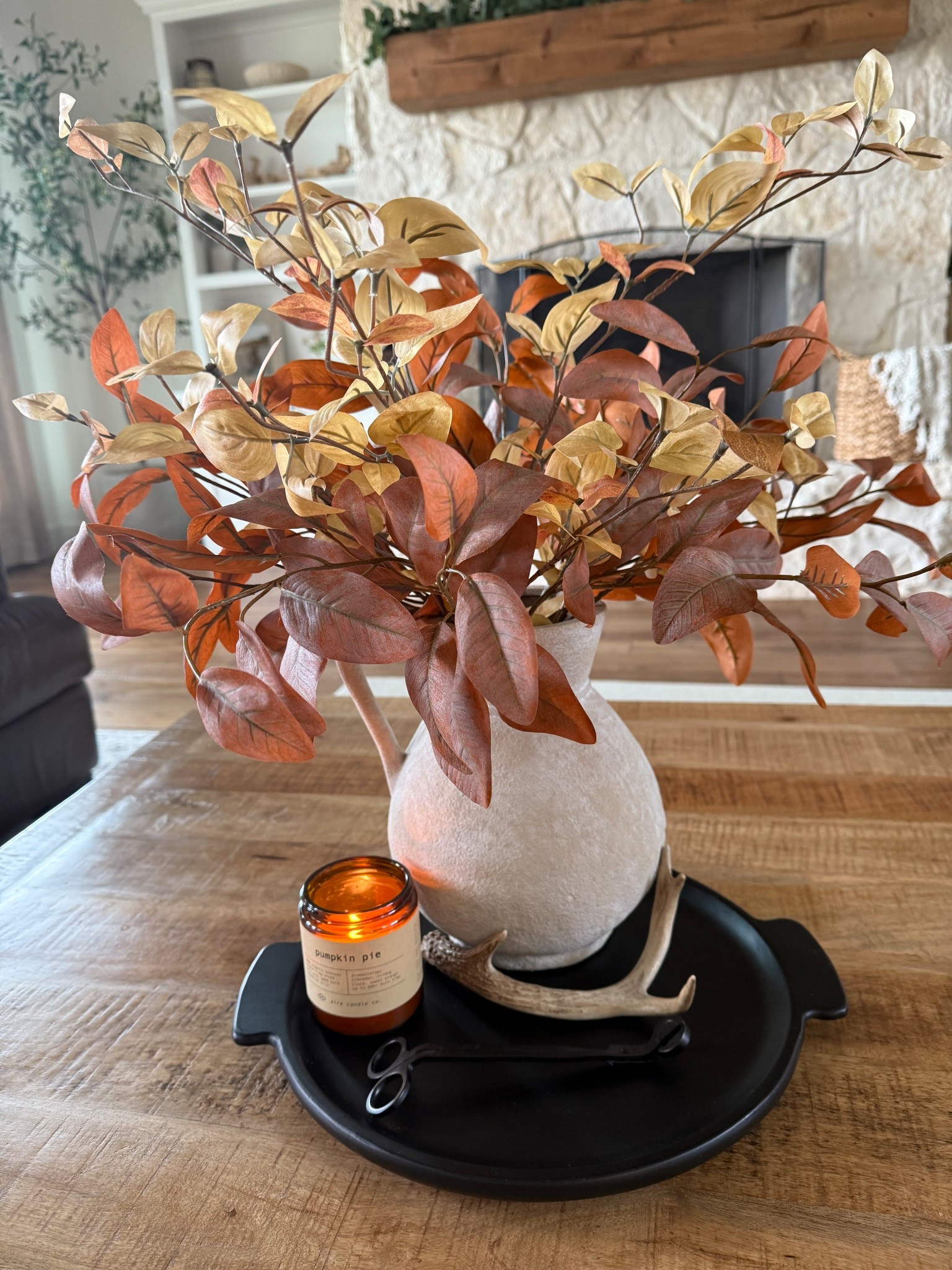 Decorating for my favorite time of year! How stunning are these florals?! 🍂🍁 #falldecor #fall #decor #homedecor 

#LTKautumn #LTKFindsUnder100 #LTKHome