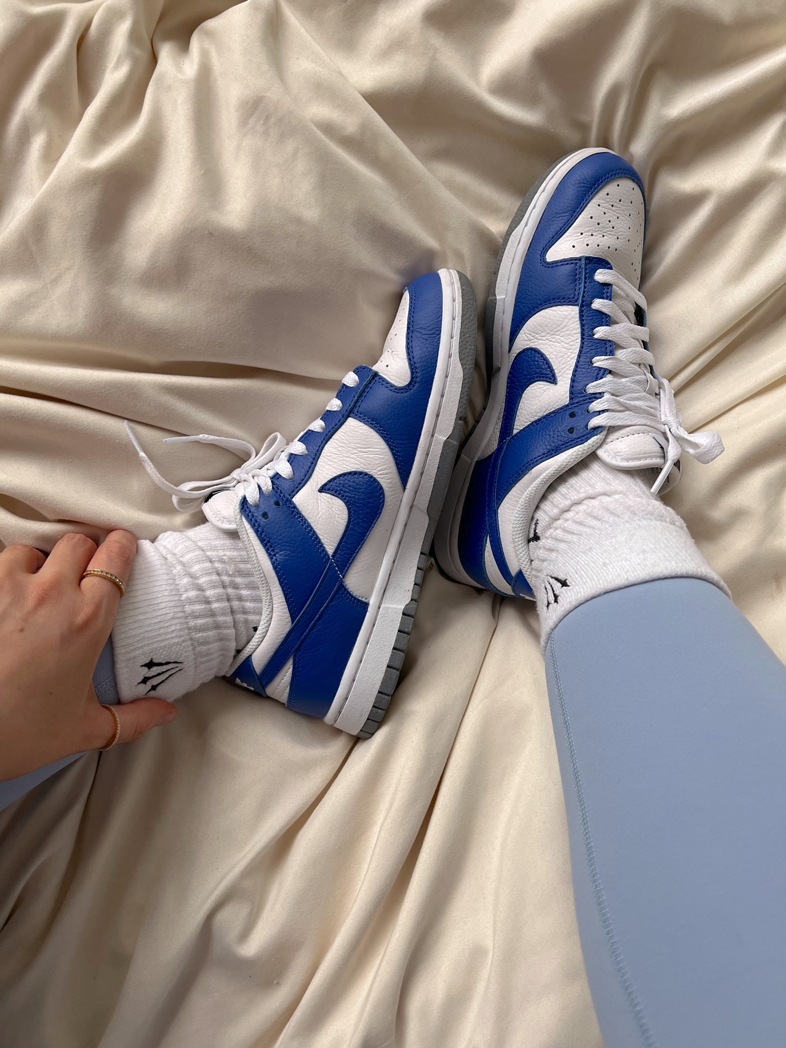 Custom Nike Dunk Lows
Size 8W/6.5Y
💙

#LTKstyletip #LTKshoecrush #LTKunder50