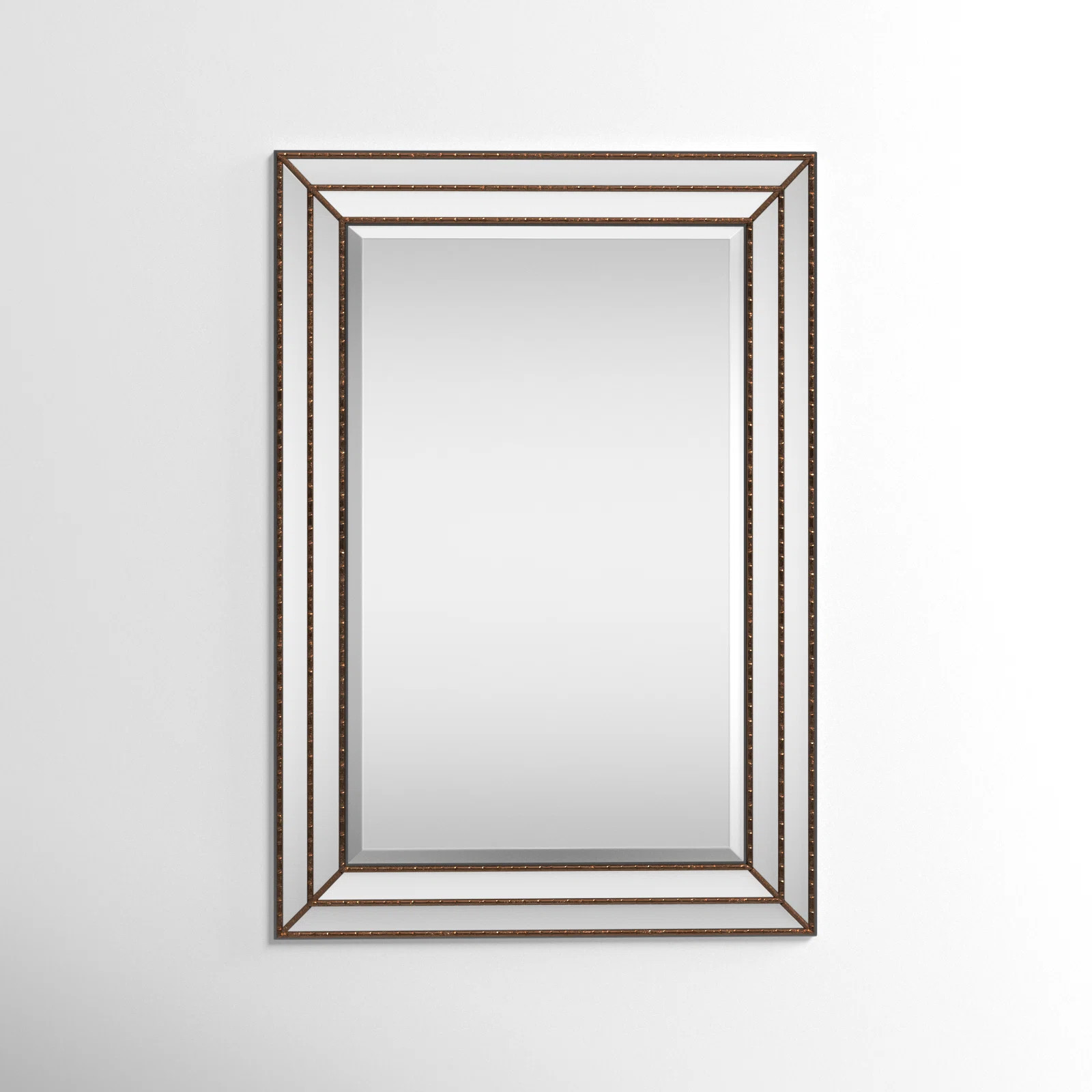 Birch Lane™ Almyra Glass Flat Wall Mirror & Reviews | Wayfair | Wayfair North America