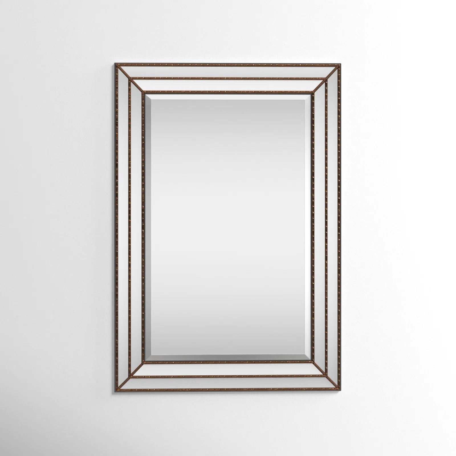 Birch Lane™ Almyra Glass Flat Wall Mirror & Reviews | Wayfair | Wayfair North America