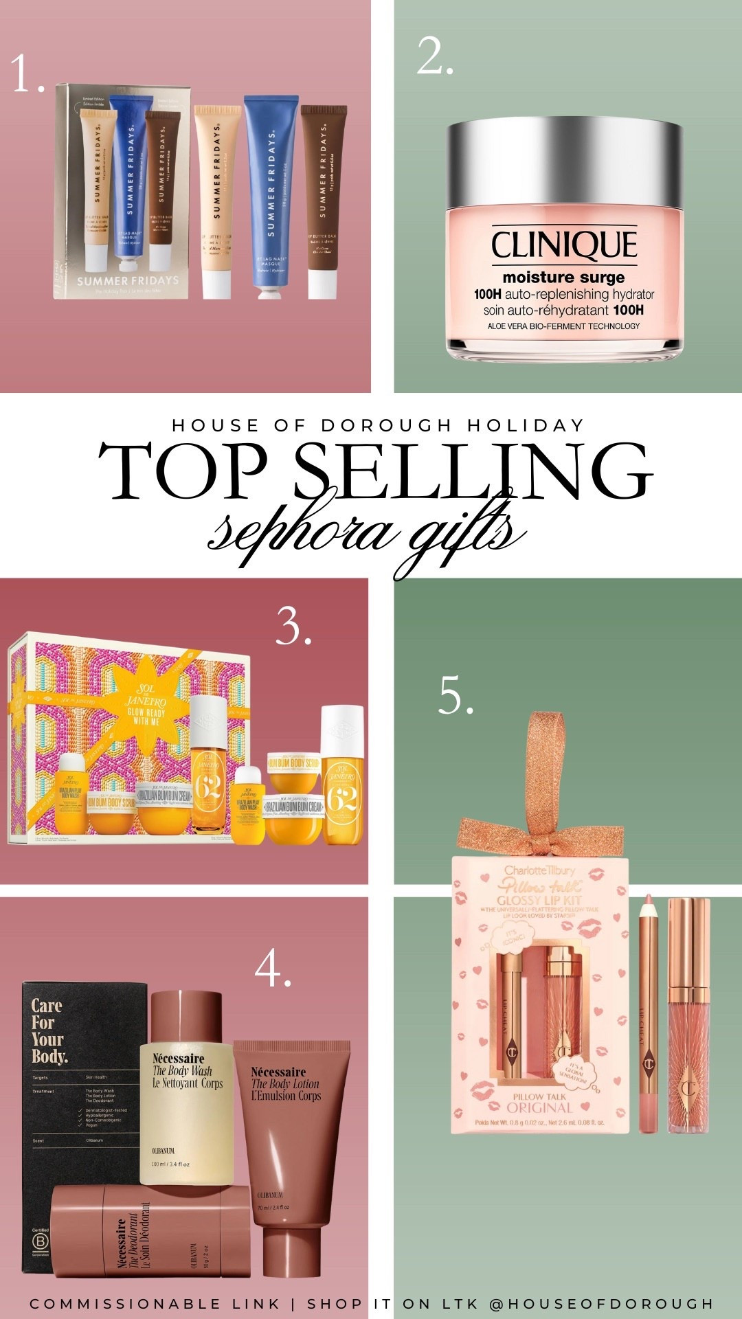 Top selling gifts from Sephora!

Gift guides, gift ideas, holiday gifts, gifts for her, holiday gift guide, gifts for mom, gifts for grandma

#LTKHoliday #LTKBeauty #LTKGiftGuide