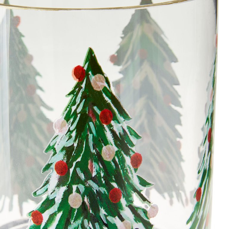 Clear Glass Tree Vase, 5.9 in, by Holiday Time | Walmart (US)