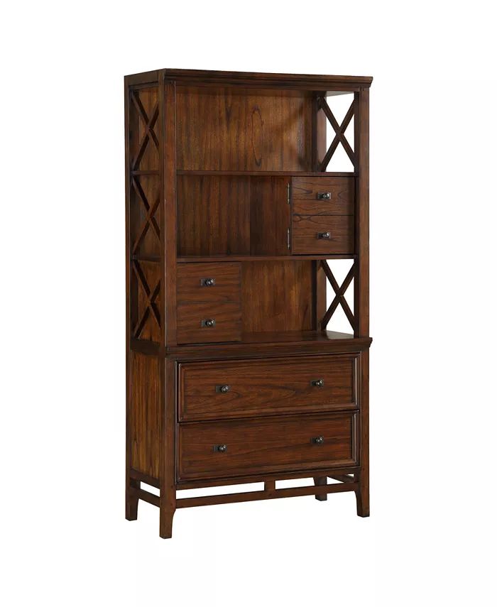 Homelegance Caruth Bookcase & Reviews - Furniture - Macy's | Macys (US)