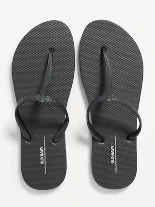 T-Strap Sandals Sandals (Partially Plant-Based) | Old Navy (US)