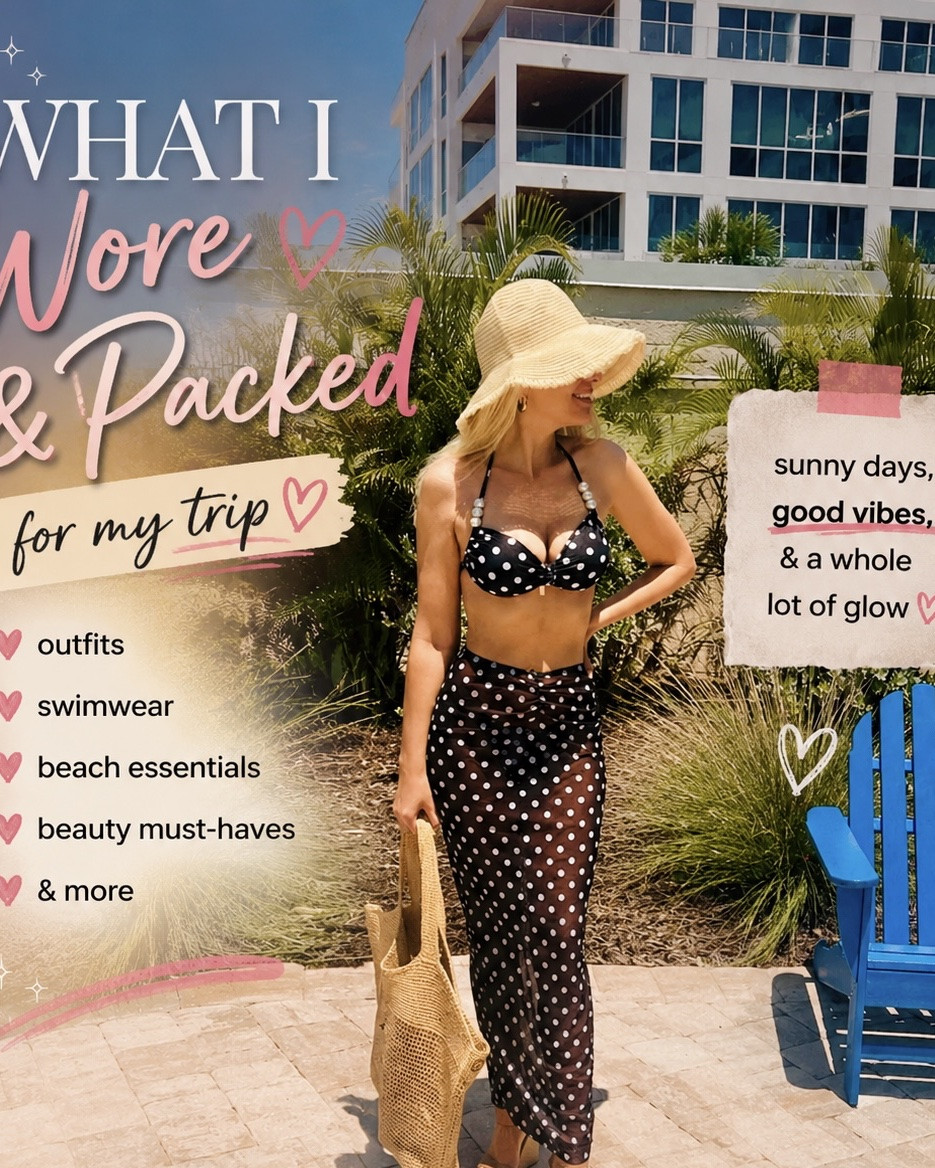 Sharing some of the things I packed for my trip!!#ltktravel

#LTKdayinmylife #LTKootd