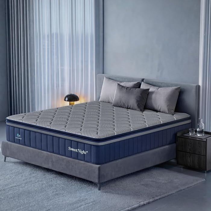 Sweetnight CoolNest - Colchón híbrido Queen de 14 pulgadas, colchón híbrido tamaño Queen con... | Amazon (US)