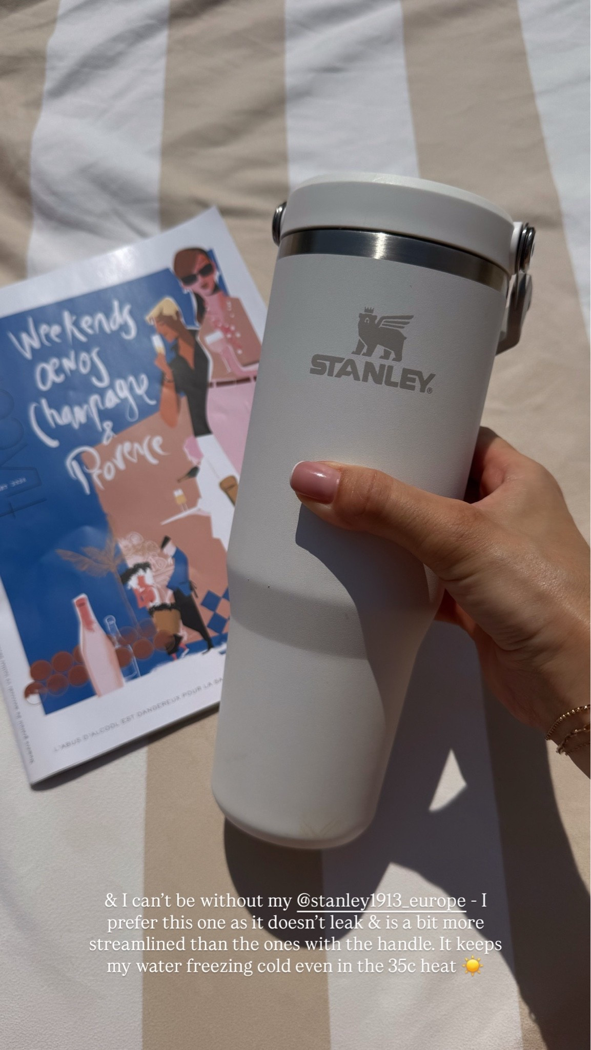 Stanley leakproof tumbler that keeps my water cold even in 35c heat

#LTKuk #LTKsummer #LTKstyletip