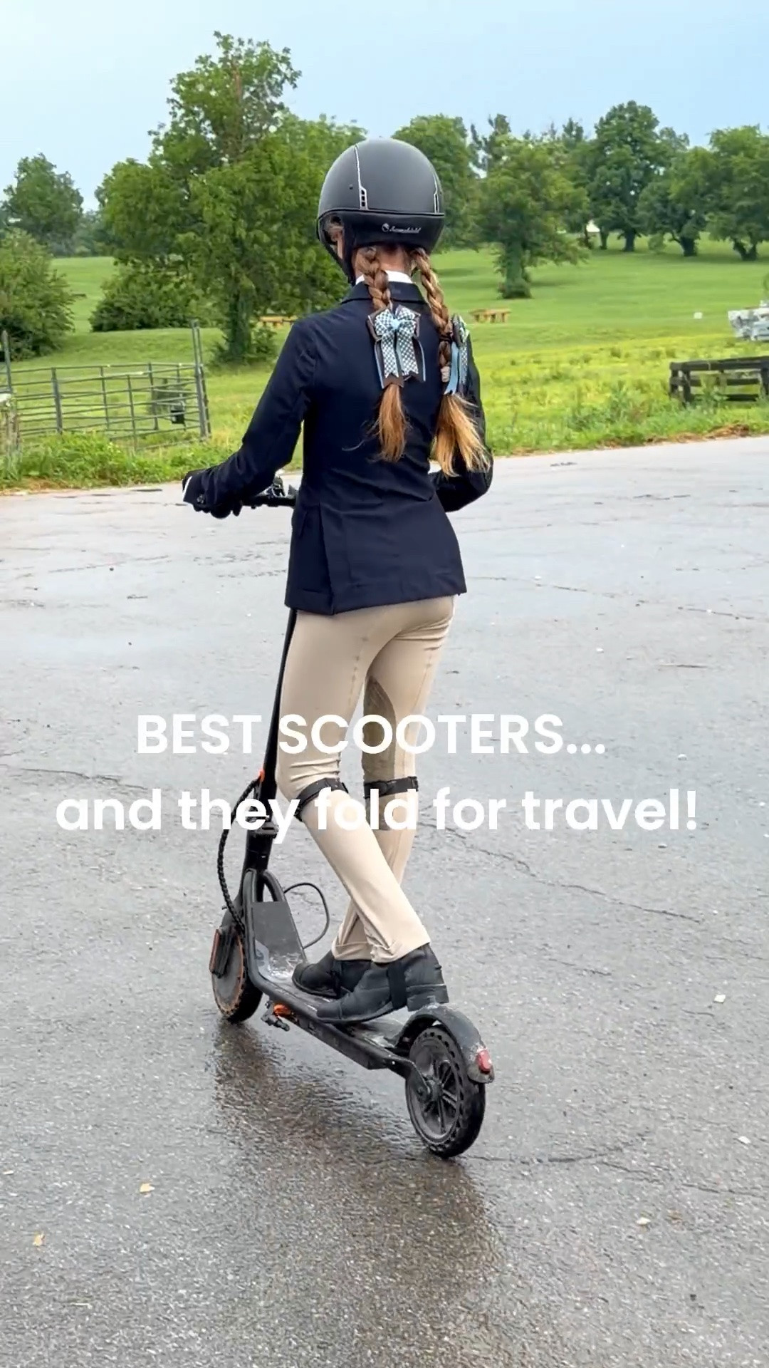 Control speed from an app and see location!!!  

We take these scooters to horse shows because we have to cover large distances between the barns and show rings. They fold, travel well and are high quality.

#LTKmomlife #LTKKids