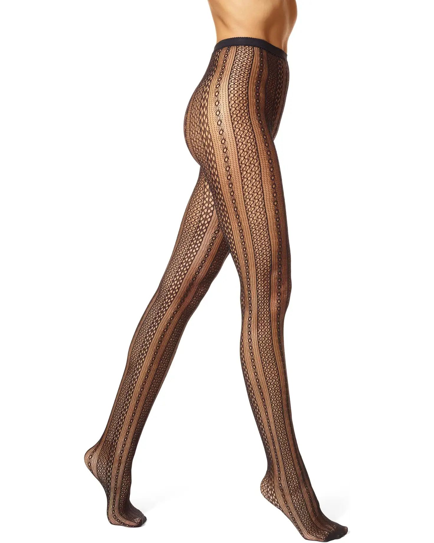 HUE Stripes Fashion Tights | Zappos