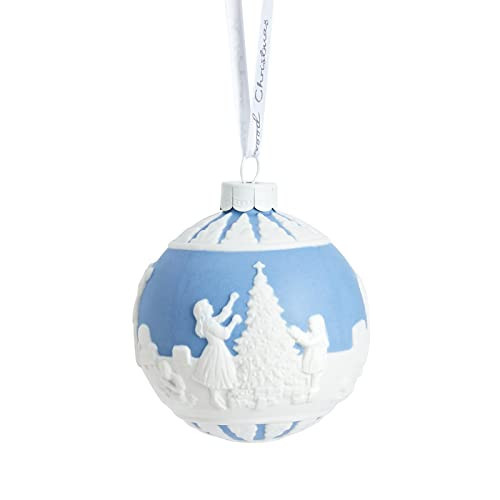 Wedgwood Christmas Dressing The Tree Bauble Ornament, 3.2" | Amazon (US)