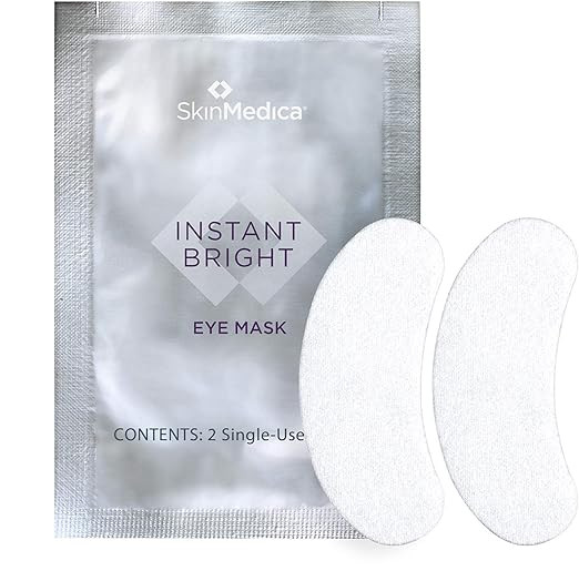 SkinMedica Instant Bright Eye Masks - Under Eye Patches for Puffy Eyes and Dark Circles to Look Y... | Amazon (US)