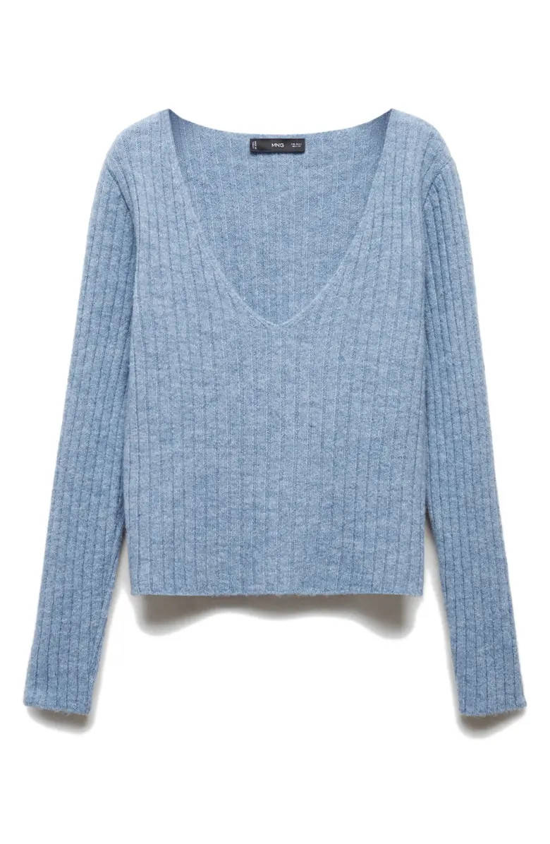 V-Neck Rib Sweater | Nordstrom
