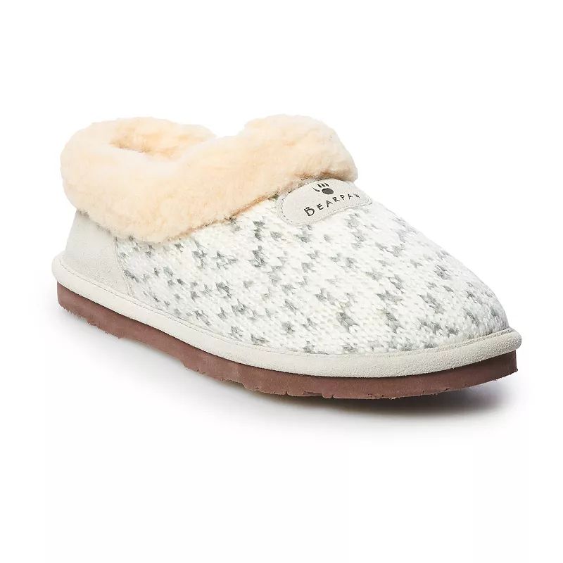 BEARPAW Alice Women's Slippers, Size: 7, White | Kohl's