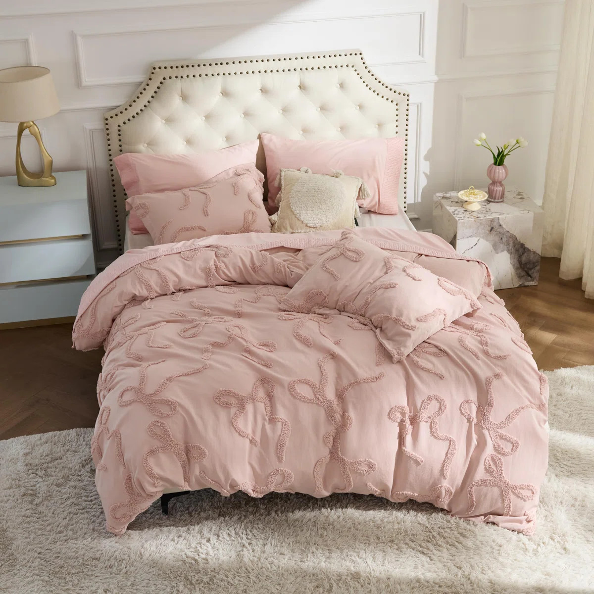 Bedsure Comforter Set-Bow Tufted | Wayfair North America