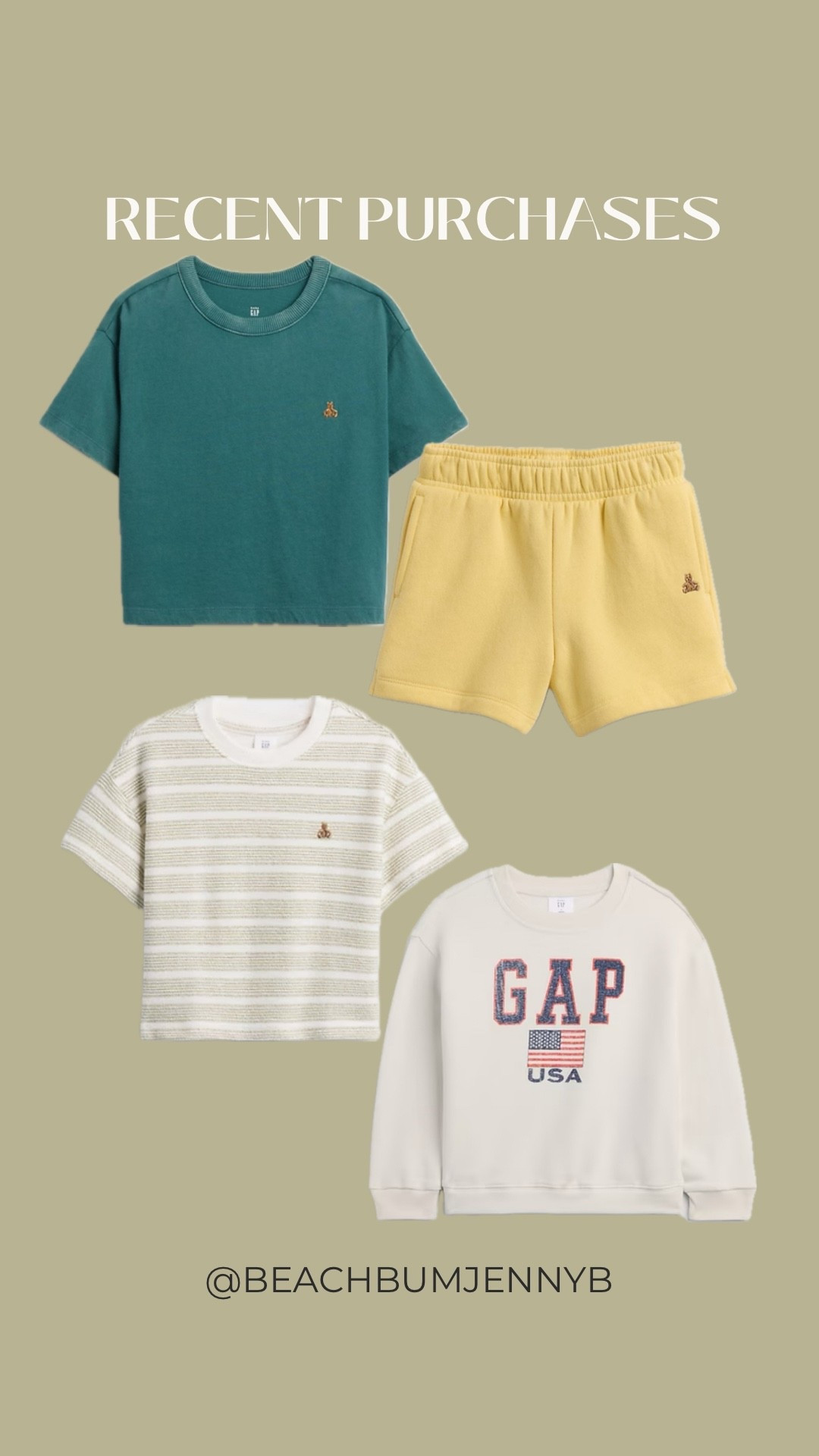 My recent purchase for my toddler boys from gap for the summer 

#LTKBaby #LTKBump #LTKKids