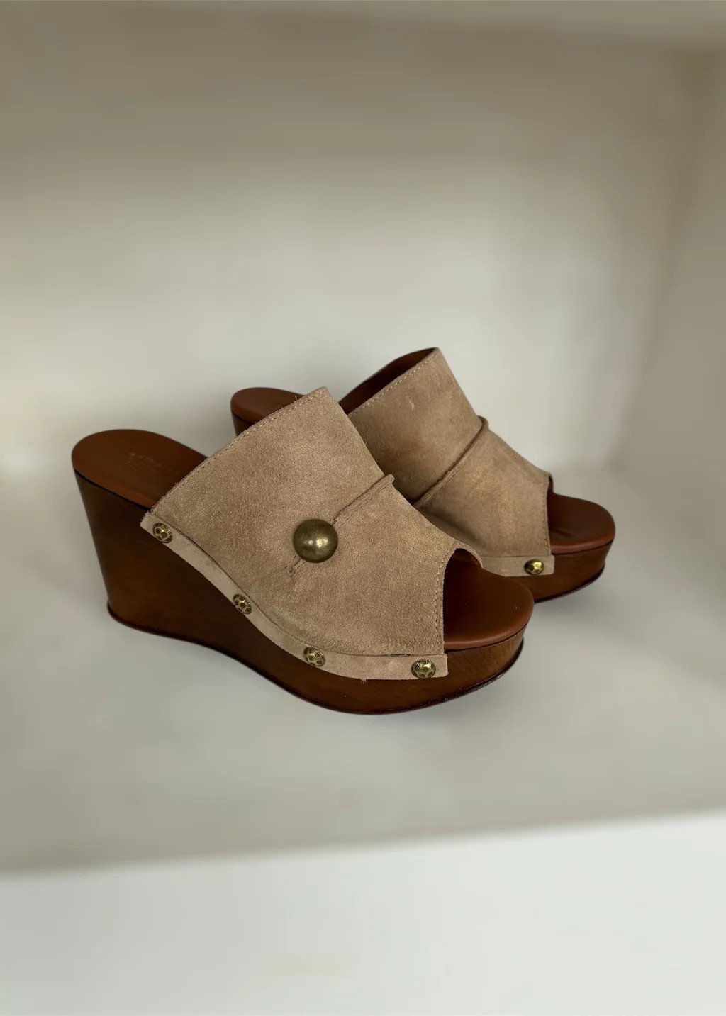 Suede Wedge Mules | outdazl