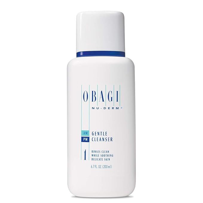 Obagi Nu-Derm Gentle Face Cleanser for Normal to Dry Skin, Daily Facial Cleanser Gently Removes Dirt | Amazon (US)