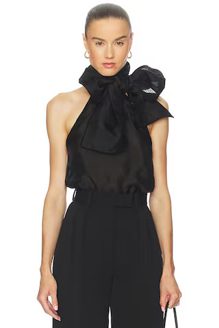 retrofete Indira Top in Black from Revolve.com | Revolve Clothing (Global)