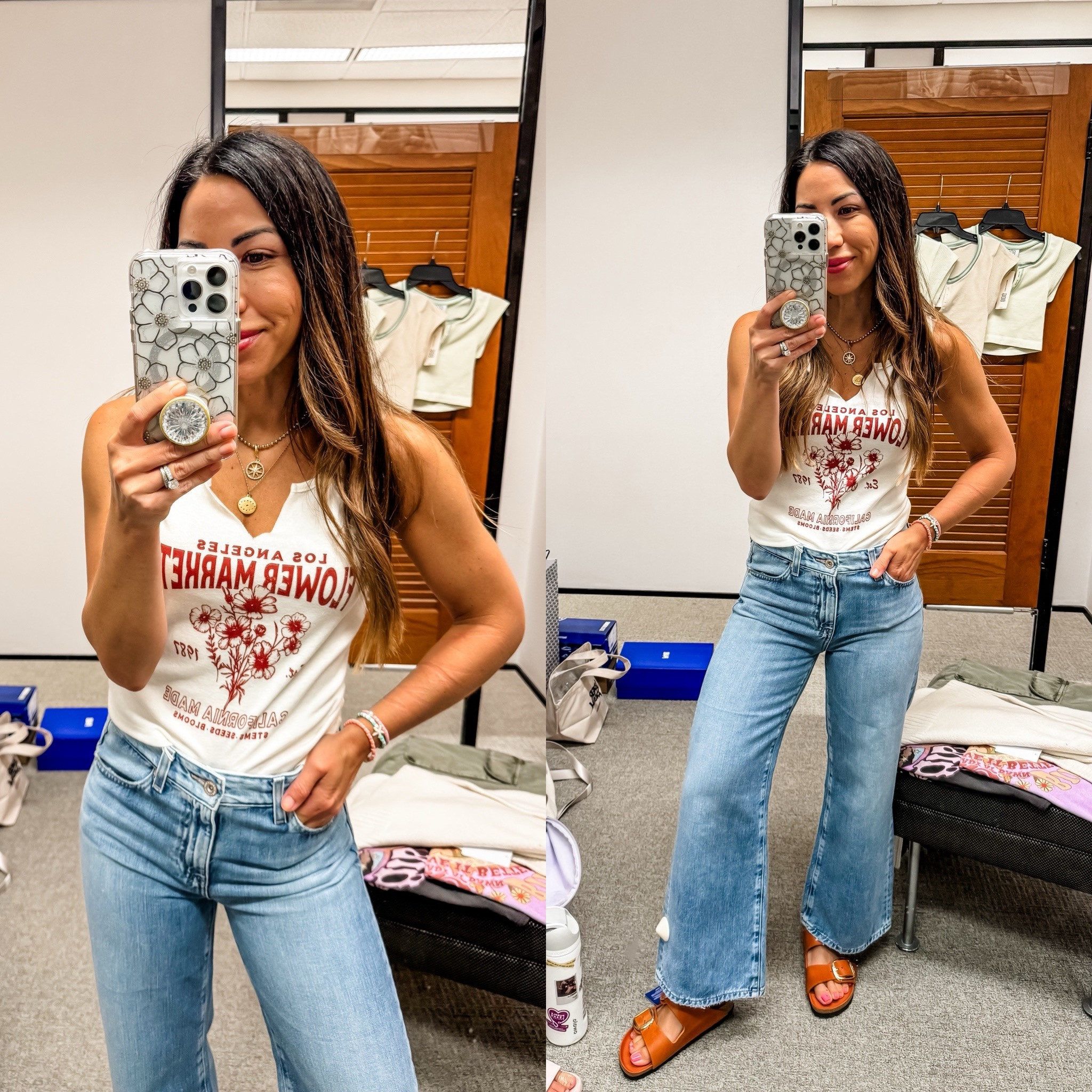 Xs tank. 24 jeans 

#LTKxNSale #LTKSaleAlert