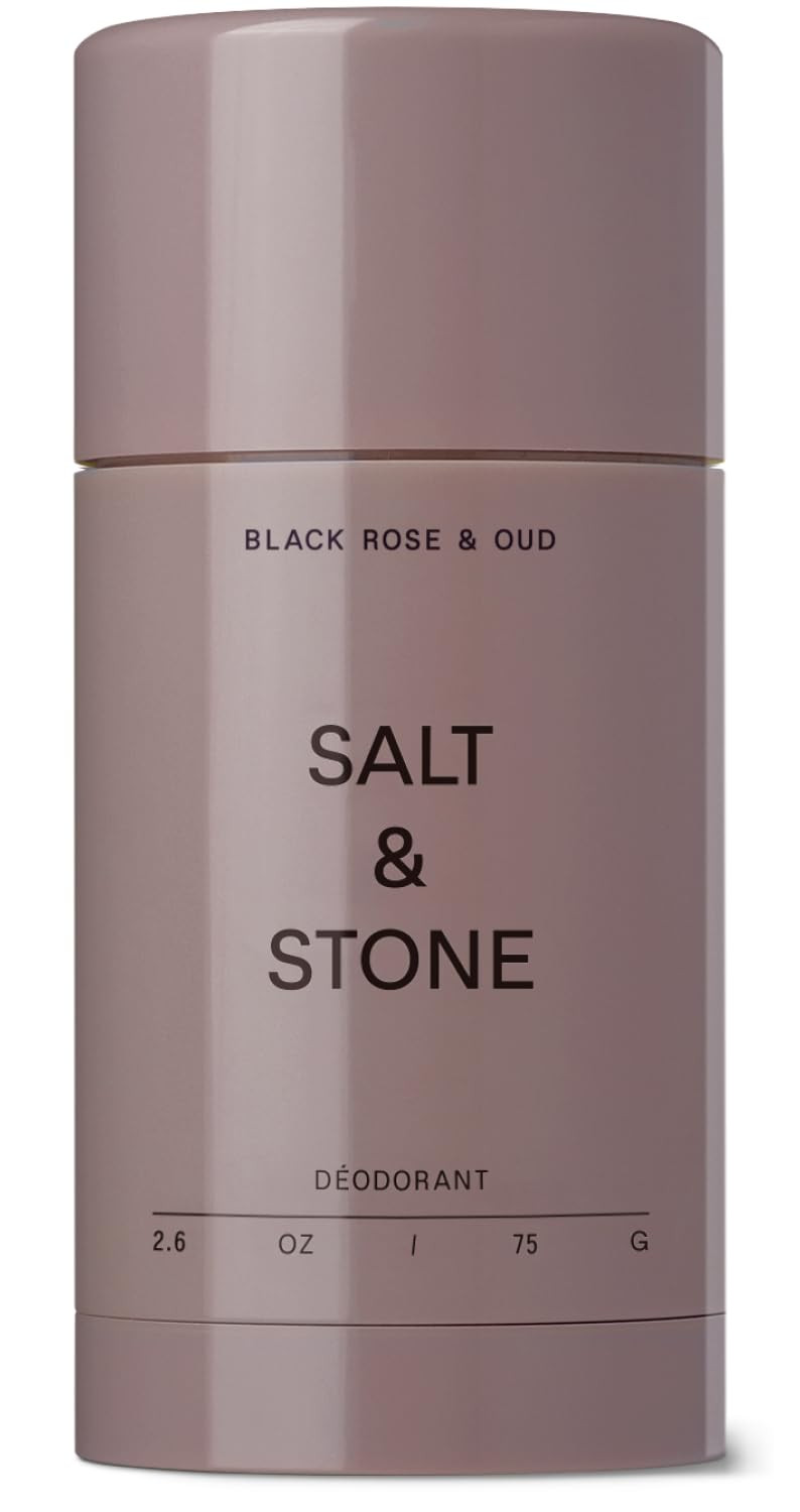 SALT & STONE Aluminum Free Deodorant | Extra Strength 48 Hour Protection for Women & Men | Made with Seaweed Extracts, Shea Butter & Prebiotics (Black Rose & Oud) | Amazon (US)