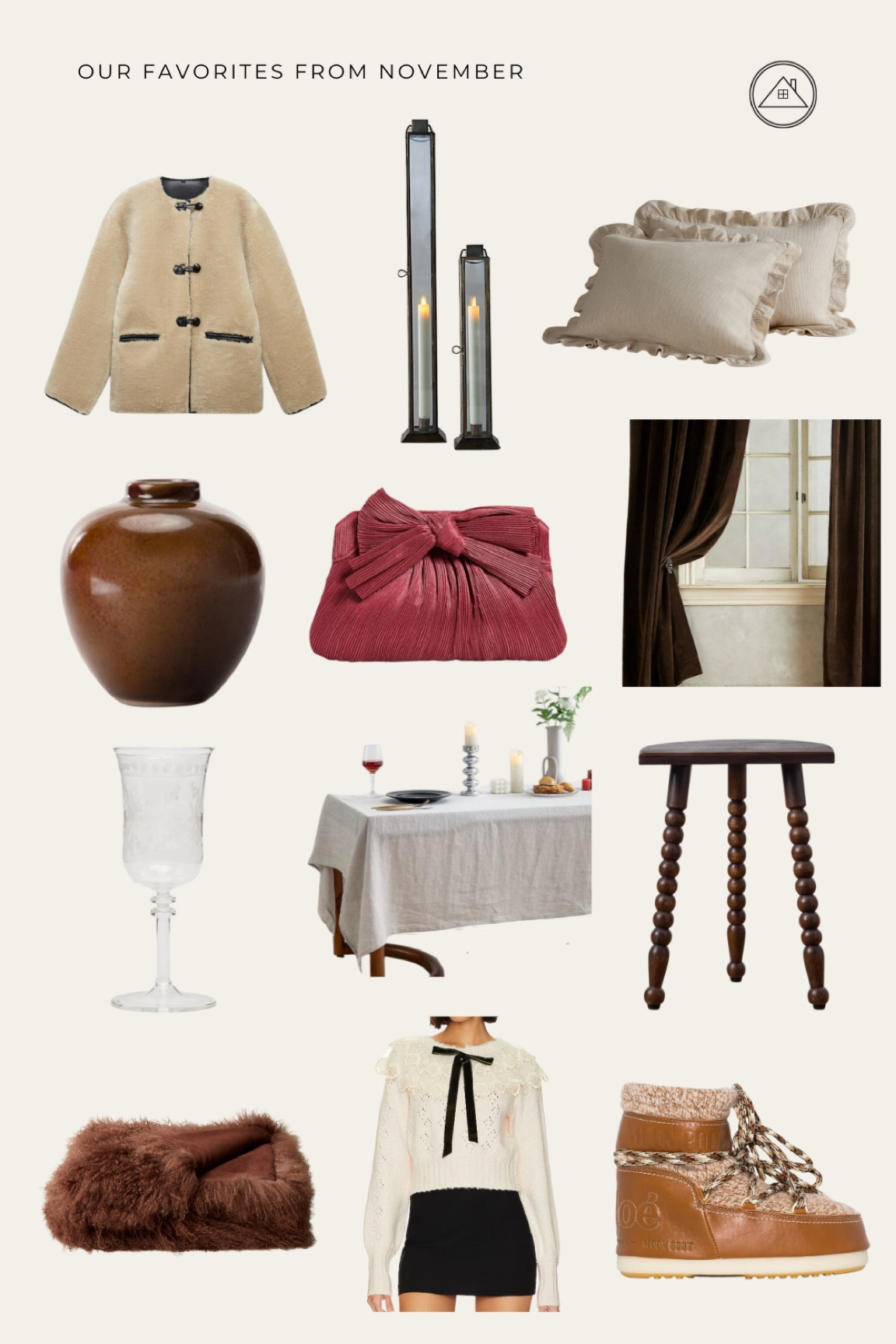 Our November edit items have arrived… Here’s what we have been loving/inspired by all month long! 

#LTKstyletip #LTKSeasonal #LTKhome