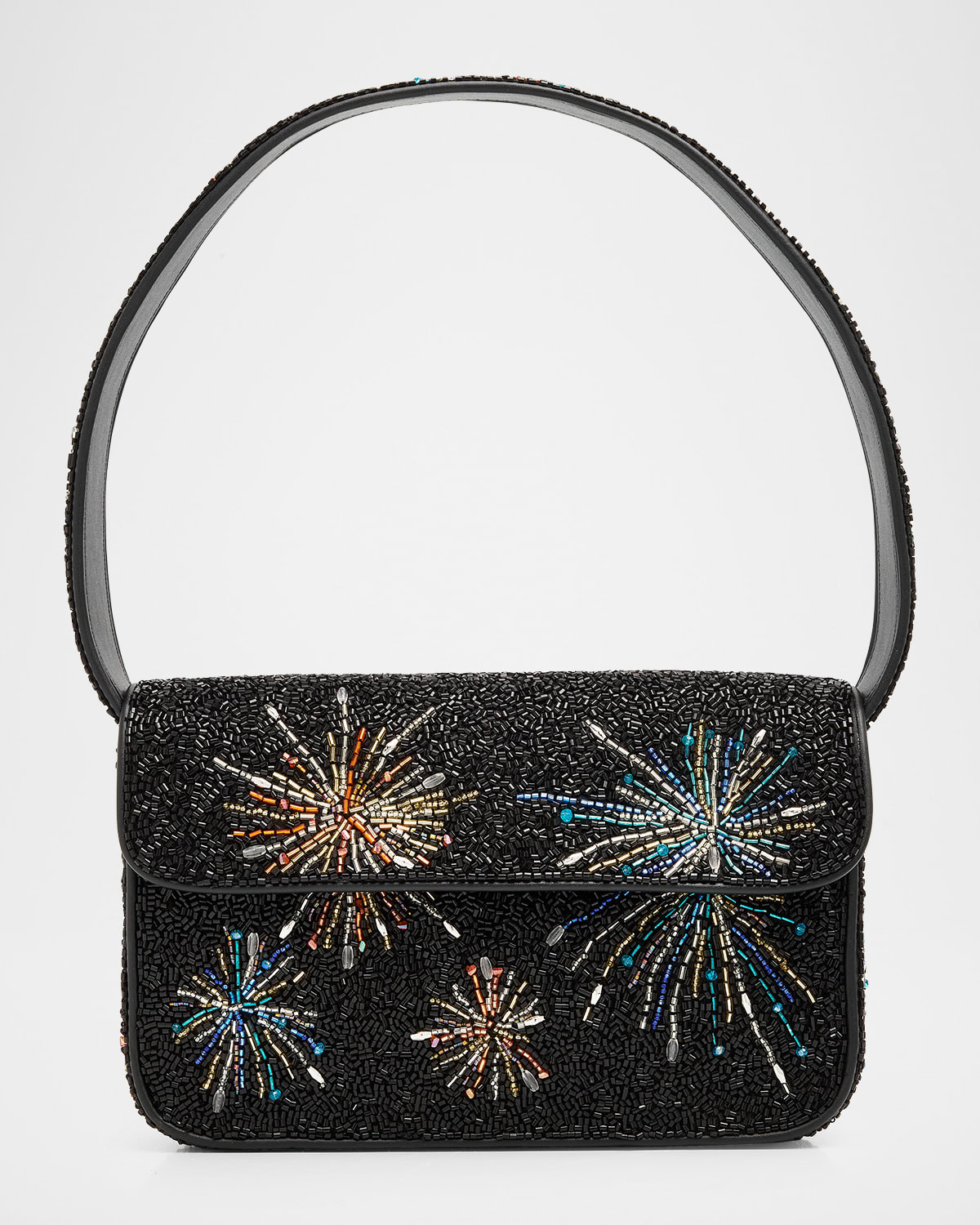 Tommy Beaded Rayon Shoulder Bag | Neiman Marcus