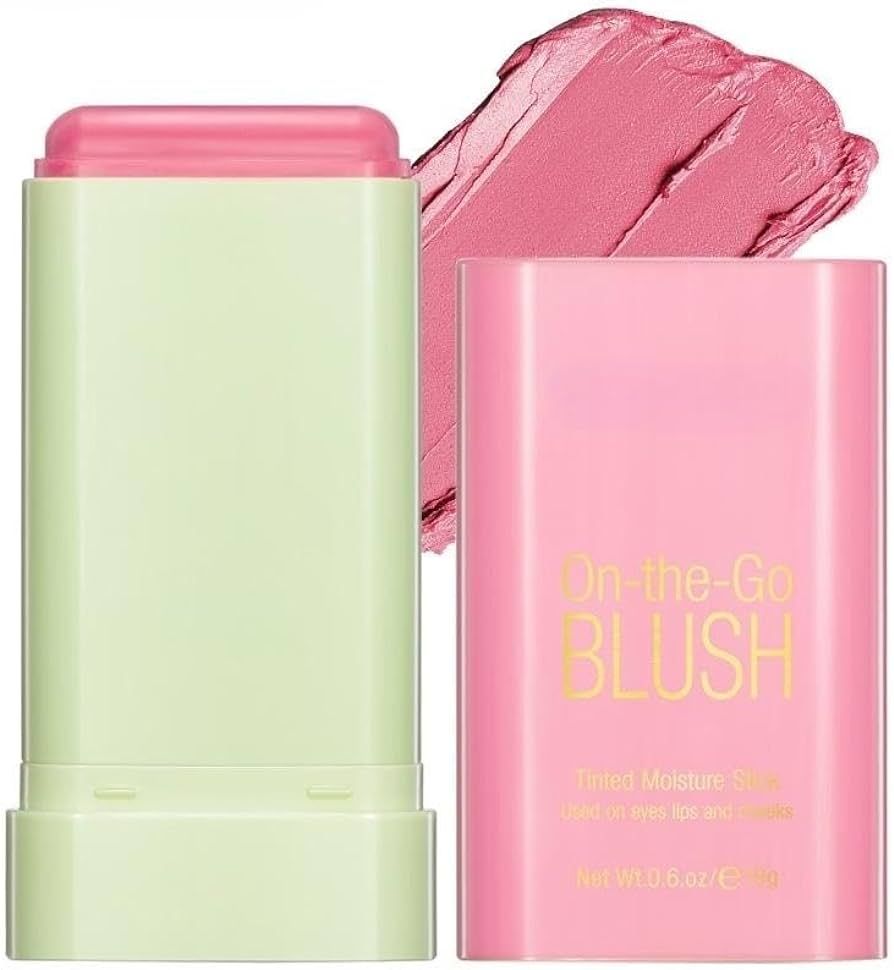 PICKX On-the-Go Makeup Blush Stick Tinted Moisture Stick, Shadow Lips Cheek Blusher Creamy Makeup... | Amazon (US)