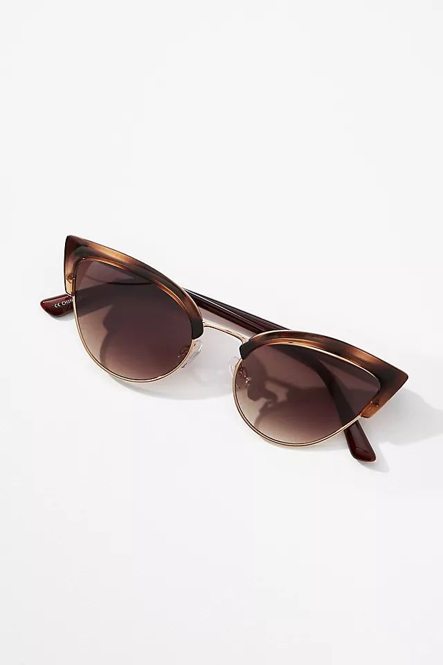 Clubmaster Cat-Eye Sunglasses | Anthropologie (US)