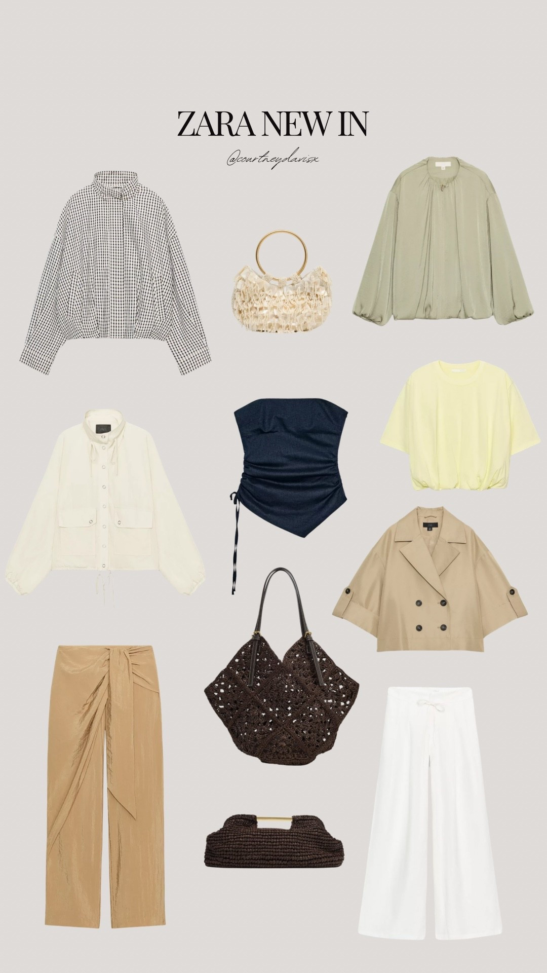 Zara new in, wow!!

Zara spring, Zara jacket, funnel neck jacket, trench jacket, linen trousers, beach bag, clutch bag, bomber jacket 

#LTKspring #LTKeurope #LTKuk