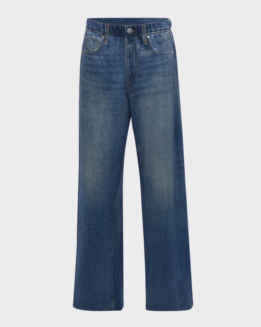 Rag & Bone Miramar Wide-Leg Jeans | Neiman Marcus
