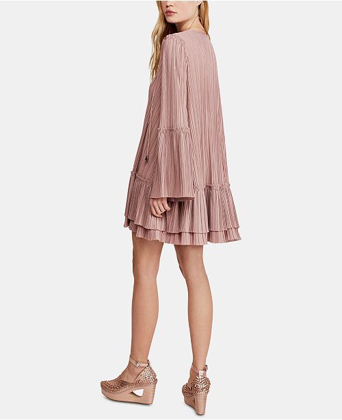 Can't Help It Pleated Mini Dress | Macys (US)