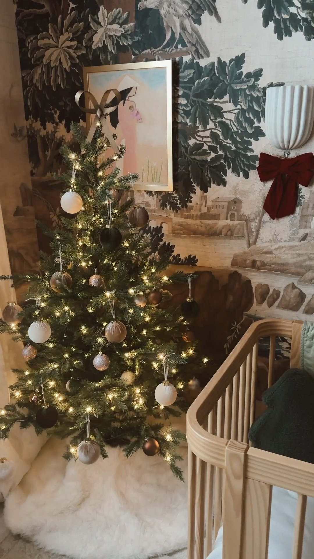 My favorite 5’ Christmas tree we have in our daughter’s room! Love how realistic it looks and the quality is phenomenal. Comes with a few light twinkle options and is so easy to put together! Just two pieces that click into each other. Linking her velvet ornaments from amazon and similar shatterproof ornaments from target! I love these colors with the mural in her room. 

#LTKKids #LTKHome #LTKHoliday