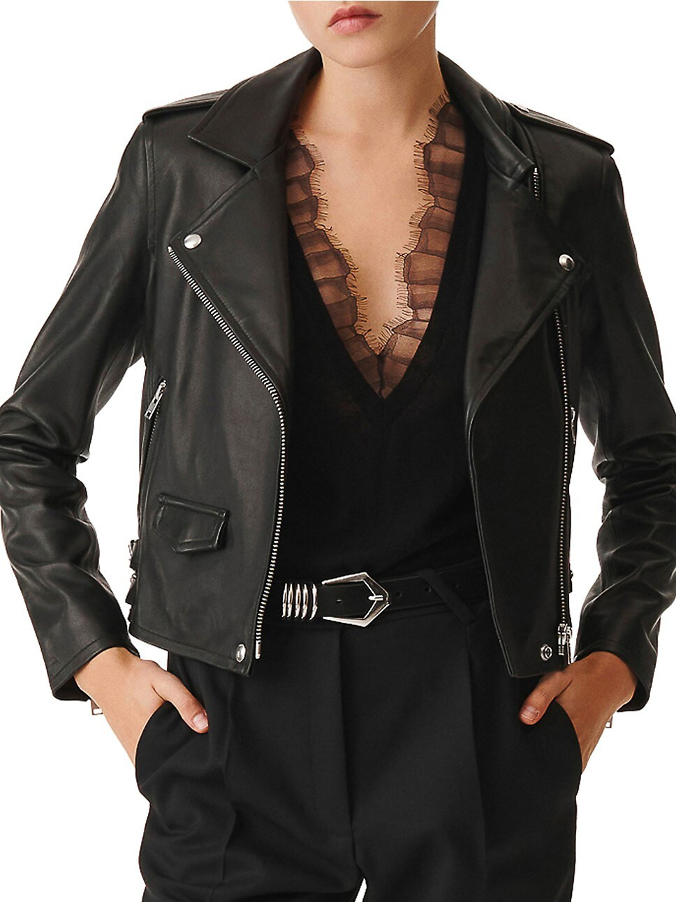 Ashville Leather Jacket | Saks Fifth Avenue