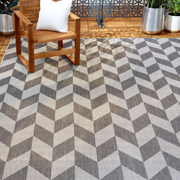 Calla Outdoor Patio Country Rug - Nicole Miller | Target